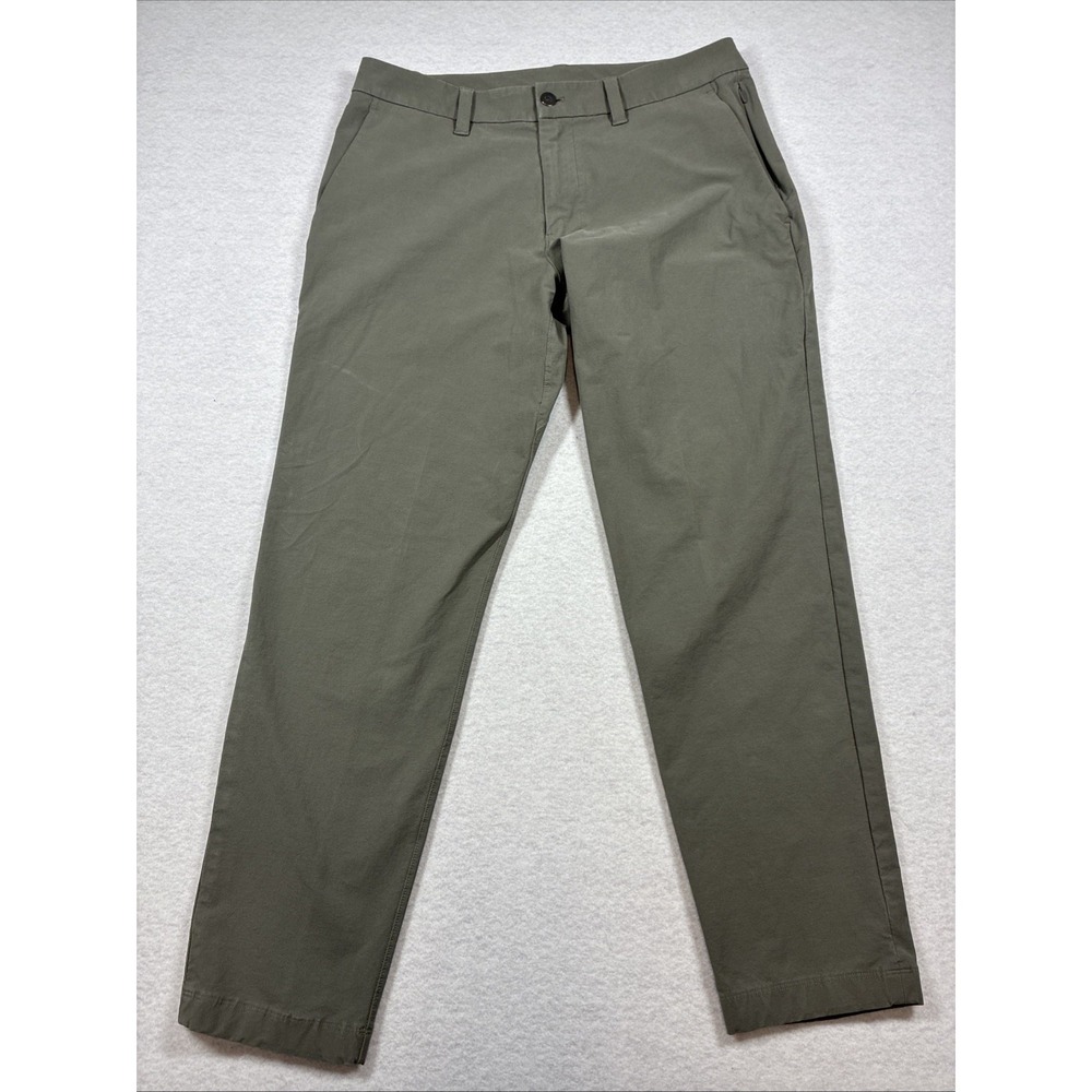 Lululemon ABC Classic Fit 5 Pocket Warpstreme Willow Leaf Mens 31x29 LM5B67S.02